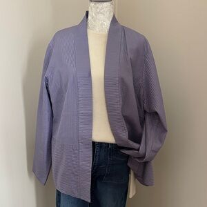 EILEEN FISHER 100% Silk Kimono Cardigan